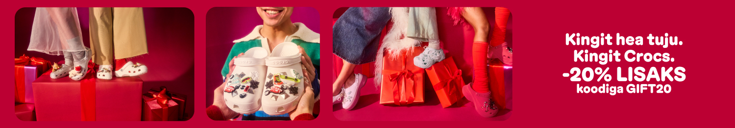 Crocs - lisaks -20% koodiga: GIFT20 I Crocs.com.ee